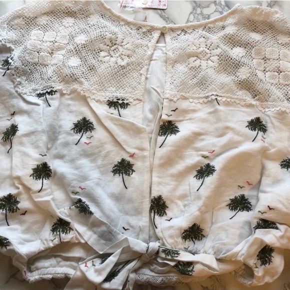 FREE PEOPLE crochet top - Picture 6 of 8